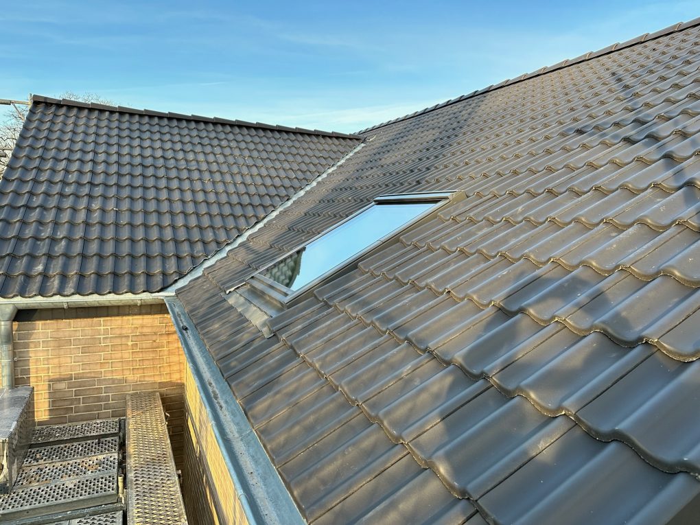 Dachdecker sind fertig