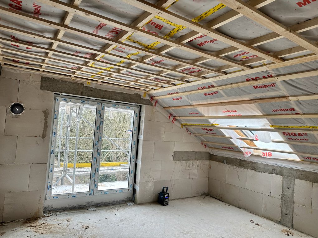 Vorbereitung Hausanschlüsse und Fortschritt TSA 5a